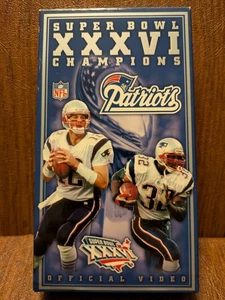 🔥 The Patriots Super Bowl XXXVI Champions VHS Comeback Story 2001 vs Rams 🔥 - Foto 1 di 5