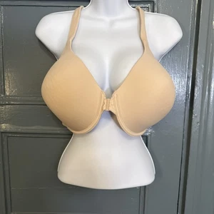 Leading Lady Style 5415 Front Close Nude Bra 44C UnderWire - Picture 1 of 5
