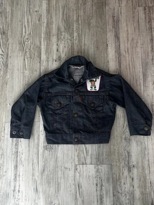 Chaqueta vaquera Little Levi’s vintage años 70 parche TMNT talla 5/6 años 70 hippie Foto 1 de 4