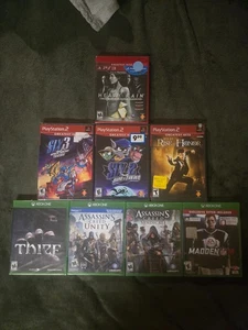 👉 PS2/PS3/Xbox One Sealed Game Lot – Sly 2 & 3, Heavy Rain, Assassin’s Creed, M - Picture 1 of 1