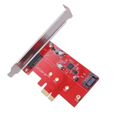 PCIE to M.2 NGFF SATA3.0 Extension Card for Various M.2 Size and SATA3.0 Drive - Image 1 of 4