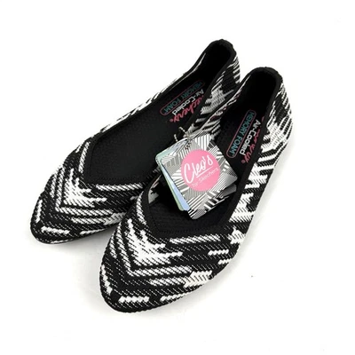 Skechers Cleo Flats 7 Slip On Stretch Knit Vegan Memory Foam Brand New - Image 1 of 4