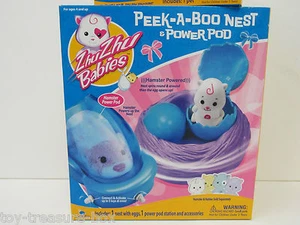 Zhu Zhu Zhu Babies - Nido Peek-A-Boo con Power Pod - Edades 4 en adelante - Imagen 1 de 5