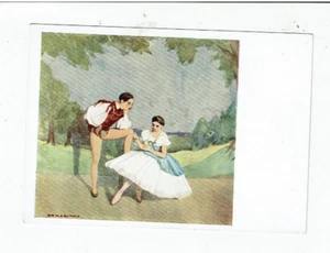 POSTCARD PICTURE FROM THE BALLET, GISELLE.BY E.M.S.GUTHRIE. - Picture 1 of 1