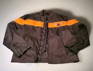 Men’s Motorcycle Jacket ~ "Harley Davidson Patch" ~ Zip-Out Liner ~ LARGE - Bild 1 von 9