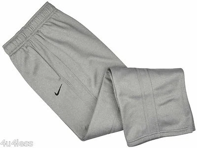Nike Youth KO Therma-Fit Fleece Training Pants Girls Medium Grey 608877 064  - Image 1 of 3