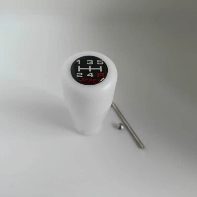 POMO DE CAMBIO DEPORTIVO DURACON 5 VELOCIDADES BLANCO JDM CARRERAS M10X1.5 B18 VTEC SI SIR Foto 1 de 4