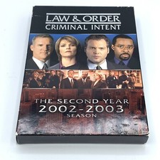 Law & Order: Criminal Intent - The Second Year (DVD, 2006, 5-Disc Set)