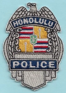 A26D Honolulu Police CRIME REDUCTION UNIT Patrol OPS Hawaii Sheriff Patch FBI - Picture 1 of 1