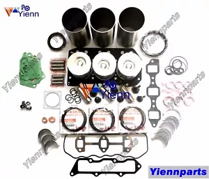 3TNV82A Engine Overhaul Rebuild Kit For Yanmar Fit VIO30 VIO27 B3 Excavator Part - Picture 1 of 7