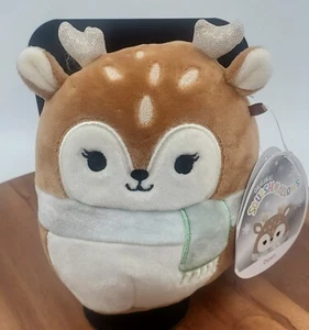 Squishmallows 2021 Christmas Dawn The Fawn Deer 6" New - Picture 1 of 8