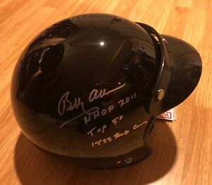RARE BOBBY & DONNIE ALLISON Signed Auto Full Size Racing Helmet PHOTO PROOF