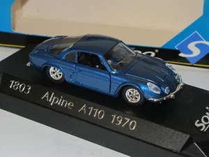 ALPINE A110 - metal blue - SOLIDO - ref. 1803 - Boutique Renault - Foto 1 di 4
