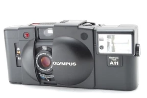 [Fast neuwertig] Olympus XA2 schwarz analoge Sucherkamera 35 mm A11 Blitz aus Japan - Bild 1 von 12