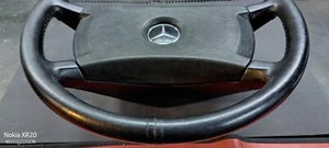 Mercedes w126 r107 Leather Steering Wheel Mint Condition OEM NEVER RESTORED - Picture 1 of 8
