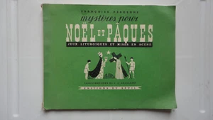 MYSTERE POUR NOEL ET PAQUES FRANCOISE DERKENNE JEUX LITURGIQUES EDITION DU SEUIL - Picture 1 of 3