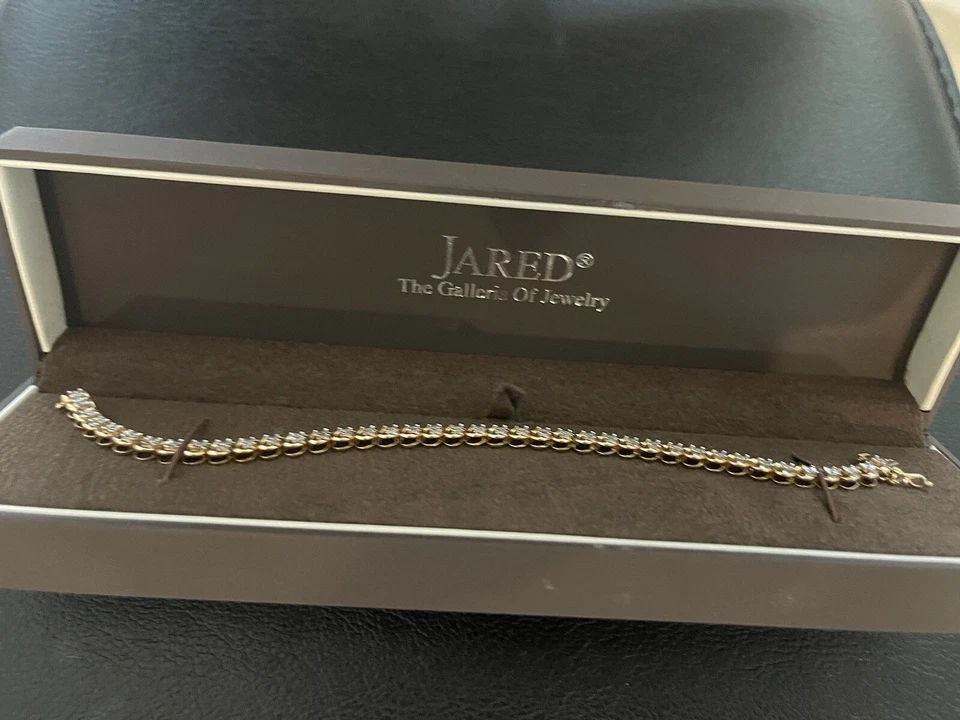 Pulsera tenis diamantes Foto 1 de 4