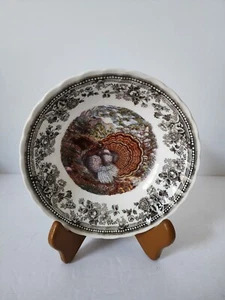 Queen’s Majestic Beauty England Turkey Game Thanksgiving Soup Coup Bowl (S) 6.5" - Picture 1 of 5