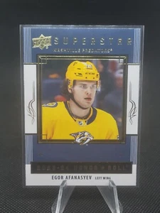 Egor Afanasyev 2023-24 Upper Deck Series 2 Hockey Superstar Honor Roll #HR66 - Picture 1 of 2