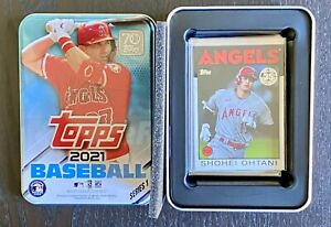 LOS ANGELES ANGELS 40 Card LOT in 2021 Topps Mike Trout Tin • Variety • See Pics
