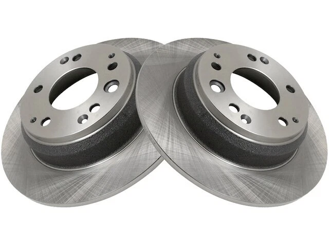 TRQ 48CR39G Rear Brake Rotor Set Fits 1996-1999 Isuzu Oasis — 第 1/1 张图片