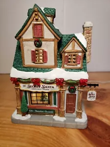 2019 LEMAX   "Secret Santa Christmas Shoppe" #95512 - Picture 1 of 12