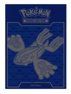 2015 XY Primal Clash Kyogre ETB Individual Card Sleeve Pokemon Original - Image 1 of 3