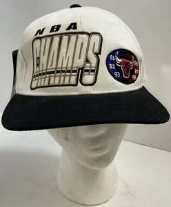 Sombrero Gorra Pelota Vintage Starter NBA Champs Chicago Bulls 91 92 93 96 97 98 - Imagen 1 de 12