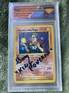 2021 Gary King Pokémon Promo Card Signed #210/500! Collect-A-Con Authentic DSG - Picture 1 of 4