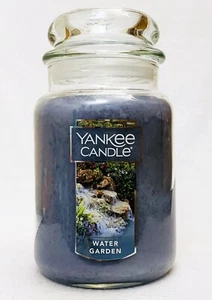 1 Yankee Candle WATER GARDEN Large 1-Wick Classic Jar Candle 22 oz - Picture 1 of 2