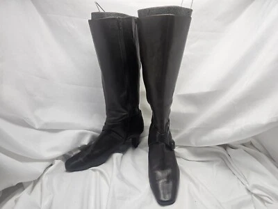 -Circa Joan and David- Botas hasta la rodilla marrón oscuro para mujer talla 10M usadas Foto 1 de 4