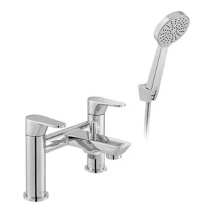 VADO AXCES AVA BATH SHOWER MIXER INC KIT CHROME AX-AVA-130+K-CP BNIB RRP £240 - Picture 1 of 2