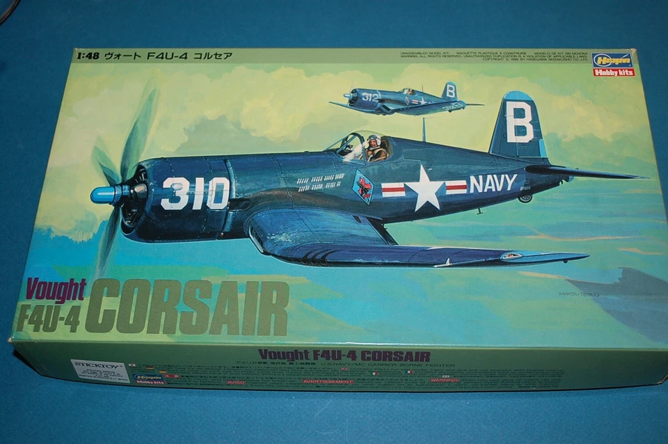 HASEGAWA J9 - Voght F4U-4 Corsair scala 1/48 - Immagine 1 di 1