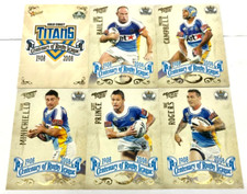 2008 SELECT NRL CENTENARY OF R.L CARD BASE CARD TEAM SET GOLD COAST TITANS (6)