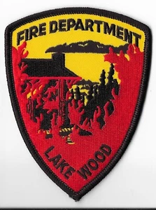 Lakewood Fire Department, Wisconsin Shoulder Patch V1 - Picture 1 of 2