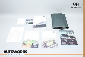 2008 Jaguar XK X150 Owner's Manual & Care Books w/ Leather Folder Black OEM