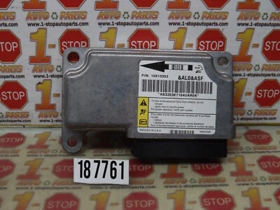 2007-2009 CHEVROLET TRAILBLAZER SRS CONTROL MODULE 15913353 OEM — 第 1/4 张图片