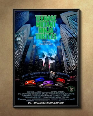 Teenage Mutant Ninja Turtles 1990 Movie Poster 24"x36" Glossy Unframed 9048 - Image 1 of 3
