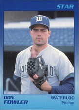 1989 Waterloo Diamonds Star #7 Don Fowler