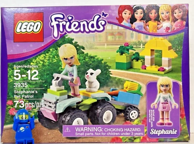 LEGO (3935) Friends: Stephanie's Pet Patrol Bunny ATV Tractor New Sealed Retired - Image 1 of 2