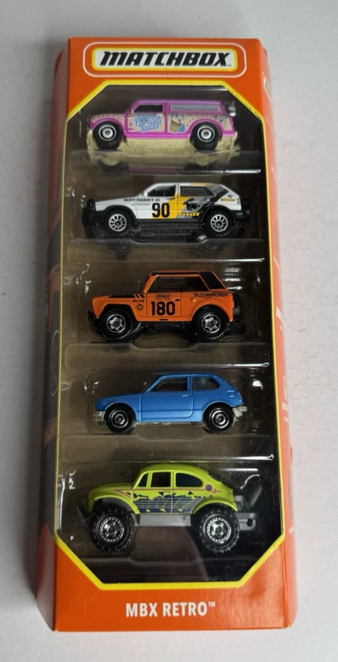 Matchbox 2025 - 5'er Pack - Construction - JBX34