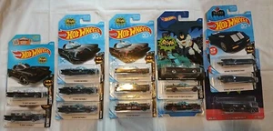 Hot Wheels Batmobile And Animated Series Bundle Hot Wheels - Picture 1 of 5