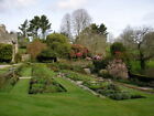 Photo 6X4 Lower Gardens, Cotehele Calstock Formal Garden With Rhododendro C2005