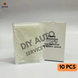 Toyo Cabin Filter Suits INT RCA267P-ACF0196 For Nissan Juke, Fluence x 10pcs - Picture 1 of 4
