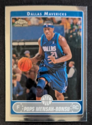2006-07 Topps Chrome - Pops Mensah-Bonsu #173 (RC) - Image 1 of 3