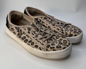 Hey Dude womens size W11 leaopard print shoes - Picture 1 of 8