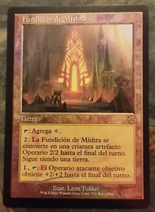 MTG FOIL MISHRA´S FOUNDRY / FUNDICIÓN DE MISHRA - BaB PROMO - SP NM - Imagen 1 de 2