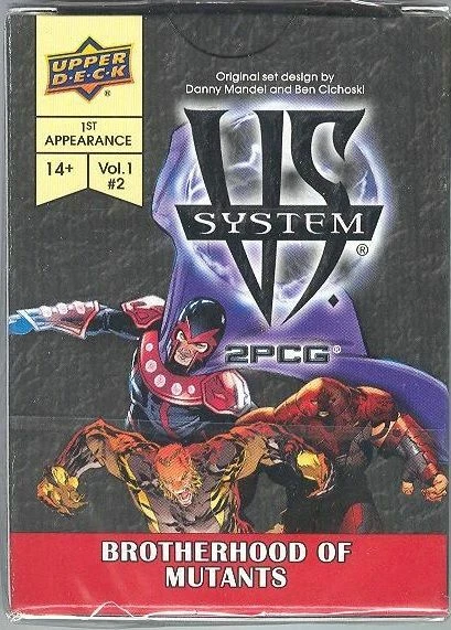 Upper Deck Marvel VS. System 2PCG Brotherhood Of Mutants Starter Deck - SEALED! - Image 1 of 1