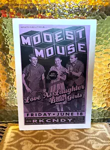 1999 Modest Mouse, Love As Laughter Concert Poster - Seattle RKCNDY - Picture 1 of 6