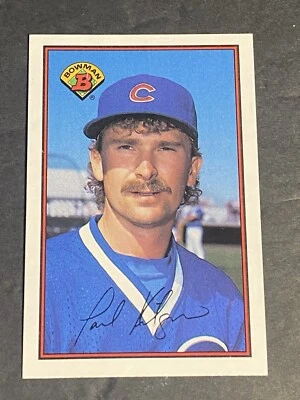 1988 BOWMAN #285 PAUL KILGUS CUBS BASEBALL CARD - Image 1 of 2